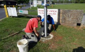 flagpole installation services